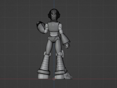 Mega Man - Secret Level 3Dモデル