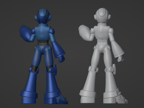 Mega Man - Secret Level 3Dモデル