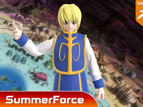 Kurapika - Hunter x Hunter 3D Model