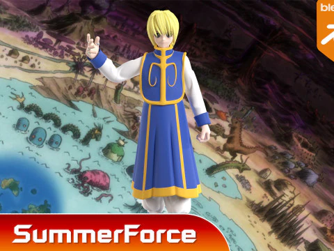 Kurapika - Hunter x Hunter 3D Model