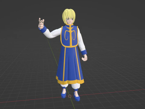 Kurapika - Hunter x Hunter 3D Model
