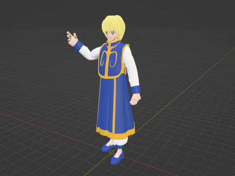 Kurapika - Hunter x Hunter Model 3D
