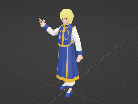 Kurapika - Hunter x Hunter 3D Model