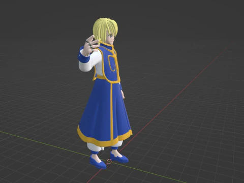 Kurapika - Hunter x Hunter 3D Model