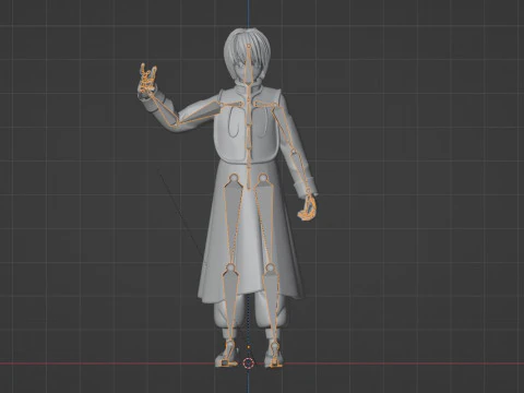 Kurapika - Hunter x Hunter 3D Model