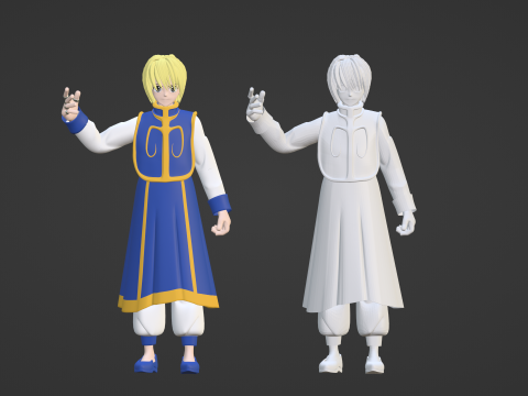 Kurapika - Hunter x Hunter Model 3D