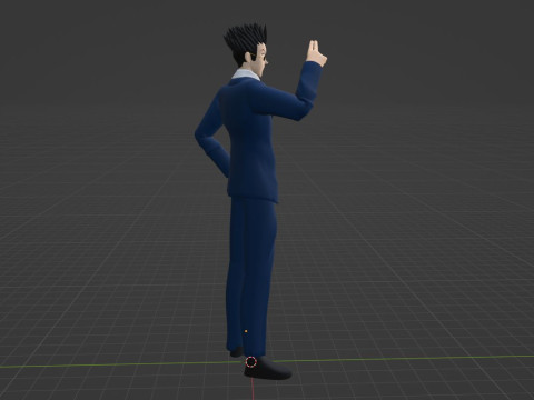 Leorio Paradinight - Hunter x Hunter Model 3D