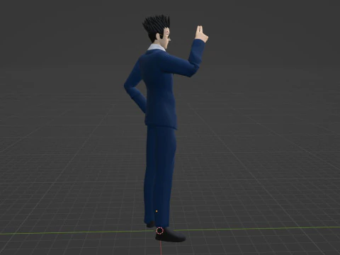 Leorio Paradinight - Hunter x Hunter 3D Model