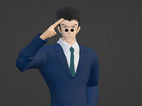 Leorio Paradinight - Hunter x Hunter 3D Model