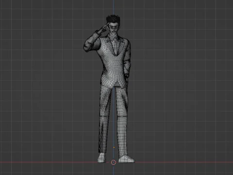 Leorio Paradinight - Hunter x Hunter 3D Model