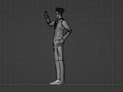 Leorio Paradinight - Hunter x Hunter 3D Model