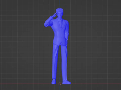 Leorio Paradinight - Hunter x Hunter 3D Model