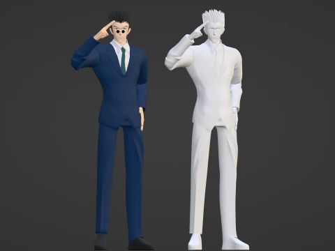 Leorio Paradinight - Hunter x Hunter 3D Model