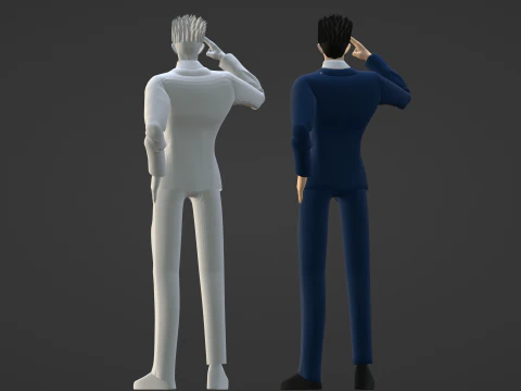 Leorio Paradinight - Hunter x Hunter 3D Model