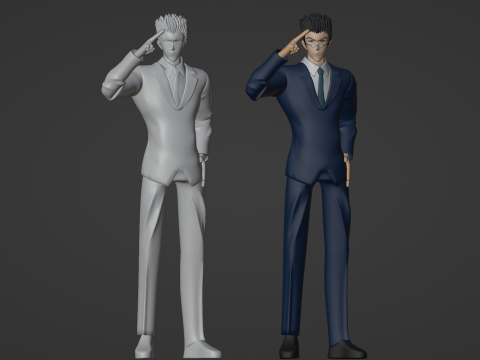 Leorio Paradinight - Hunter x Hunter Model 3D