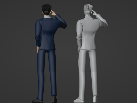 Leorio Paradinight - Hunter x Hunter Model 3D