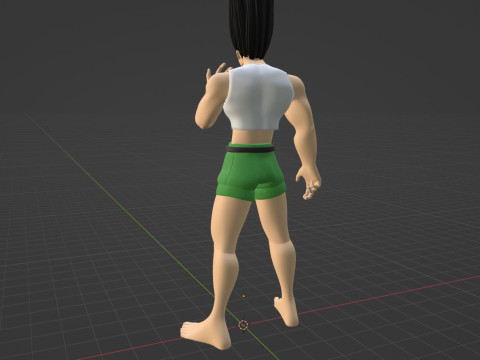 Gon Freecss - Hunter x Hunter 3D Model