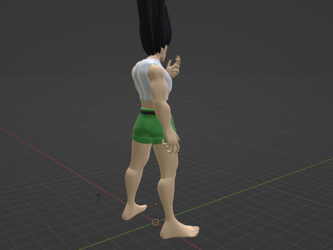 Gon Freecss - Hunter x Hunter 3D Model