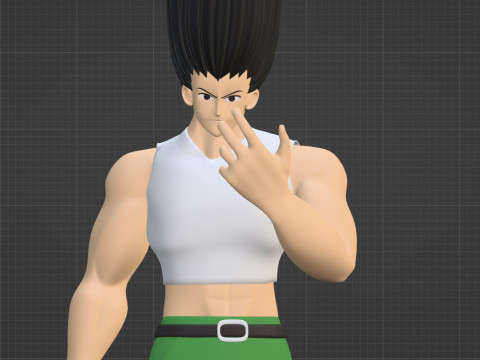 Gon Freecss - Hunter x Hunter 3D Model