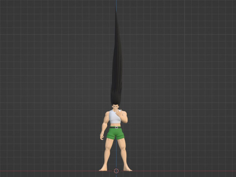 Gon Freecss - Hunter x Hunter 3D Model