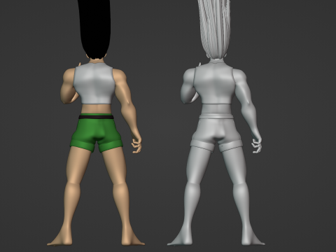 Gon Freecss - Hunter x Hunter 3D Model