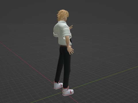 Denji - Chainsaw Man Model 3D