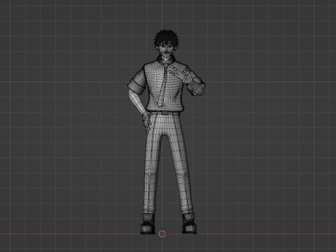 Denji - Chainsaw Man Model 3D