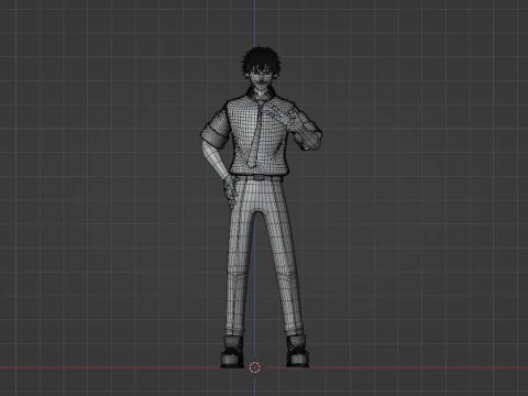 Denji - Chainsaw Man 3D Model