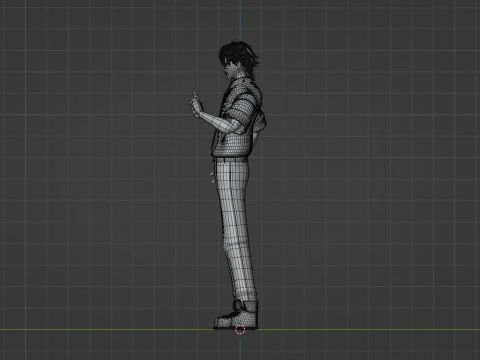 Denji - Chainsaw Man 3D Model
