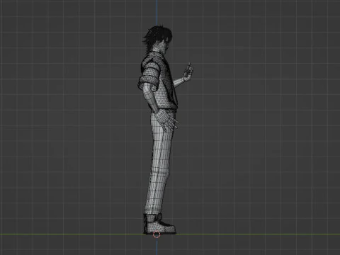 Denji - Chainsaw Man 3D Model