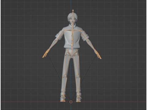Denji - Chainsaw Man Model 3D