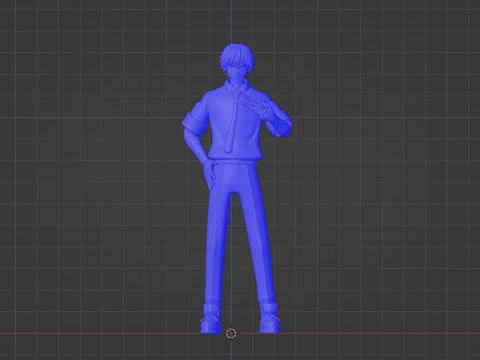 Denji - Chainsaw Man 3D Model