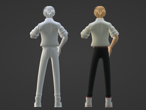 Denji - Chainsaw Man Model 3D