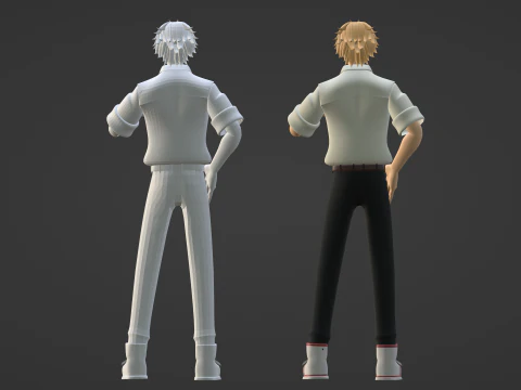 Denji - Chainsaw Man 3D Model