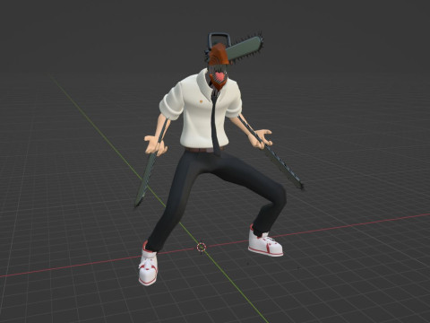 Chainsawman - Chainsaw Man Modèle 3D