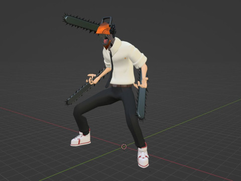 Chainsawman - Chainsaw Man Modèle 3D