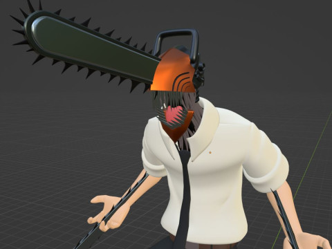 Chainsawman - Chainsaw Man Modèle 3D