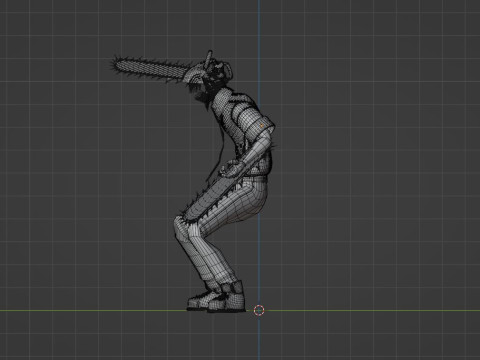 Chainsawman - Chainsaw Man Modèle 3D