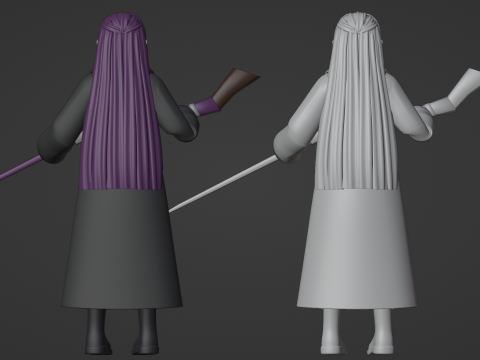 Fern - Frieren Beyond Journey End Modello 3D