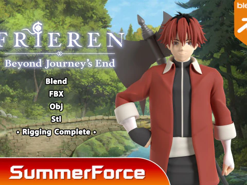 Старк - Фрірен За межами подорожі 3D Модель