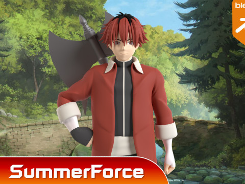 Stark - Frieren Beyond Journey End 3D-Modell