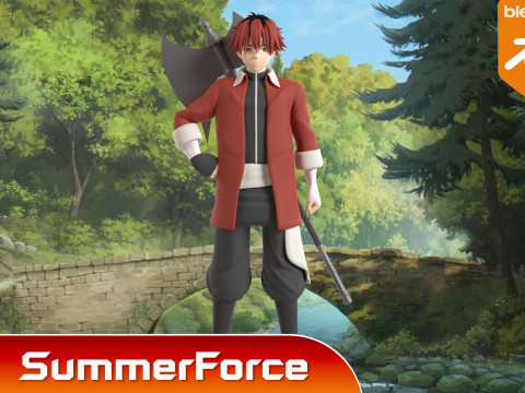 Stark - Frieren Beyond Journey End 3D-Modell