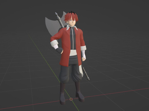 Stark - Frieren Beyond Journey End 3D-Modell