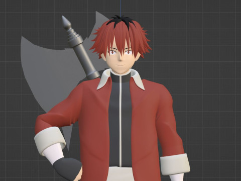 Stark - Frieren Beyond Journey End 3D-Modell