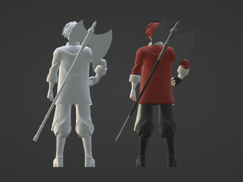 Stark - Frieren Beyond Journey End 3D-Modell