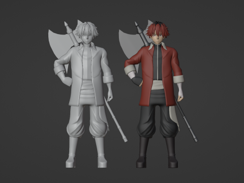 Stark - Frieren Beyond Journey End 3D-Modell