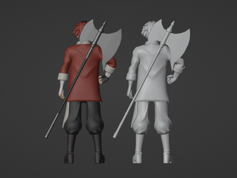 Stark - Frieren Beyond Journey End 3D-Modell
