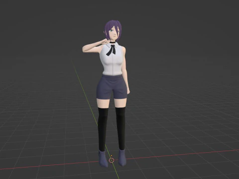 Reze - Chainsaw Man 3D Model