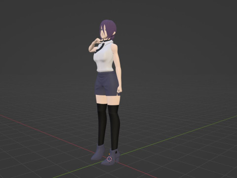 Reze - Chainsaw Man Modello 3D