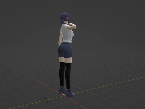 Reze - Chainsaw Man 3D Model